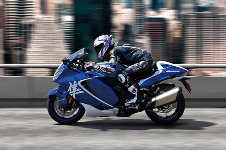 Suzuki Hayabusa Special Edition left profile shot